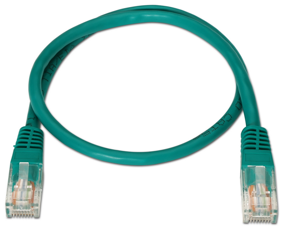 CABLE DE RED AISENS LATIGUILLO RJ45 CAT.6 UTP AWG24 VERDE 3.0M - detalle