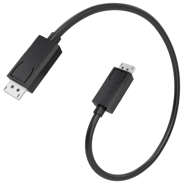 CABLE DISPLAYPORT AISENS CCS V1.4 8K60HZ DP/M-DP/M NEGRO 0.6M - detalle