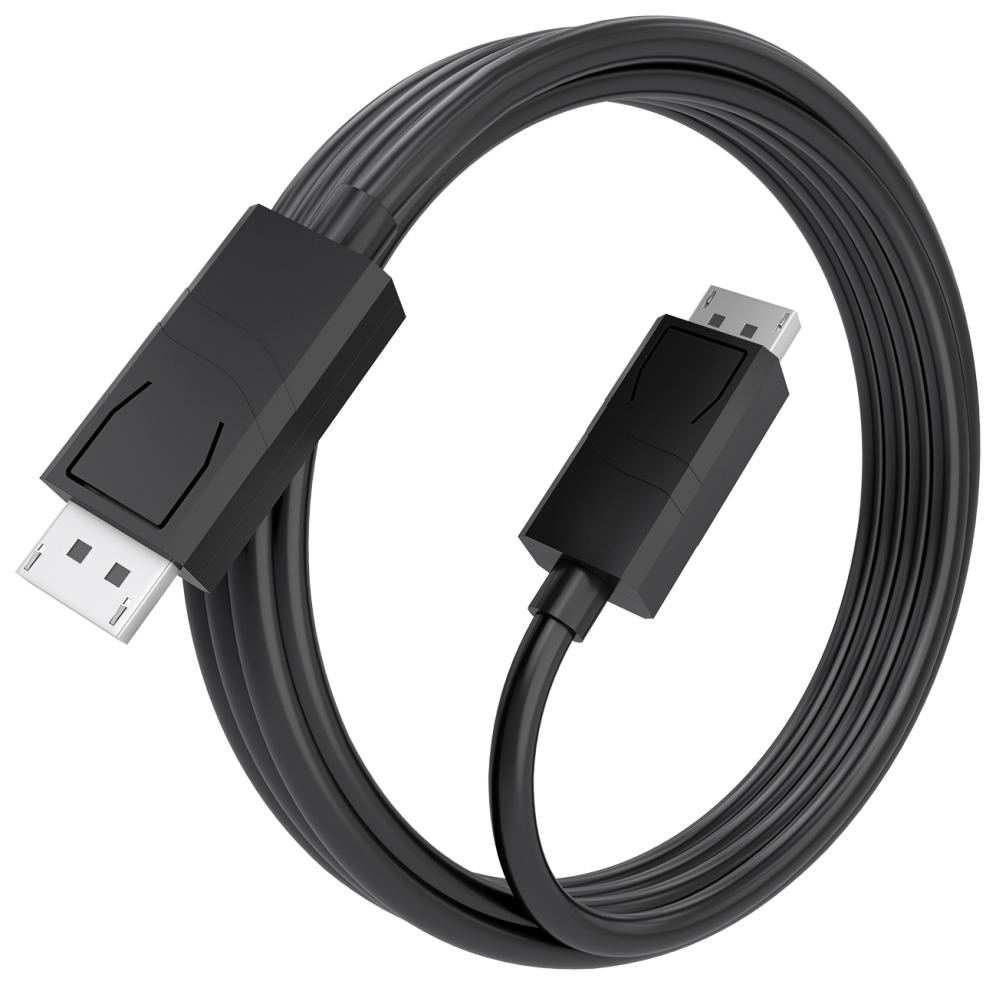 CABLE DISPLAYPORT AISENS CCS V1.4 8K60HZ DP/M-DP/M NEGRO 4.0M - detalle
