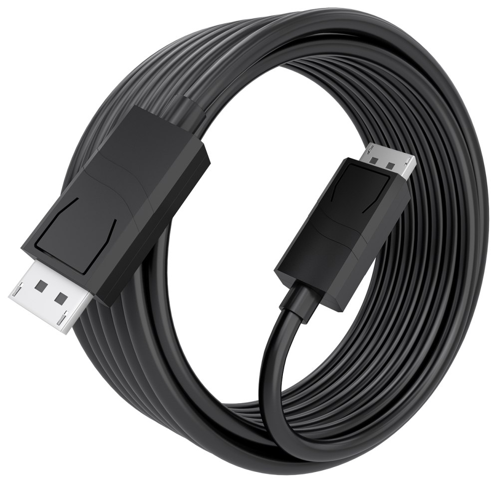 CABLE DISPLAYPORT AISENS CCS V1.4 8K60HZ DP/M-DP/M NEGRO 5.0M - detalle