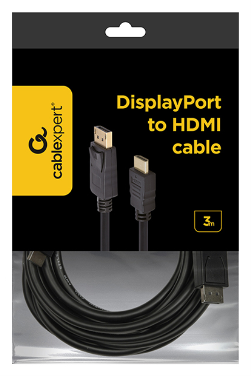 CABLE DISPLAYPORT GEMBIRD A HDMI MACHO MACHO 3M - detalle