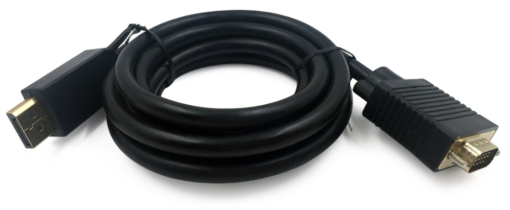 CABLE DISPLAYPORT GEMBIRD MACHO A VGA MACHO 1,8M - detalle