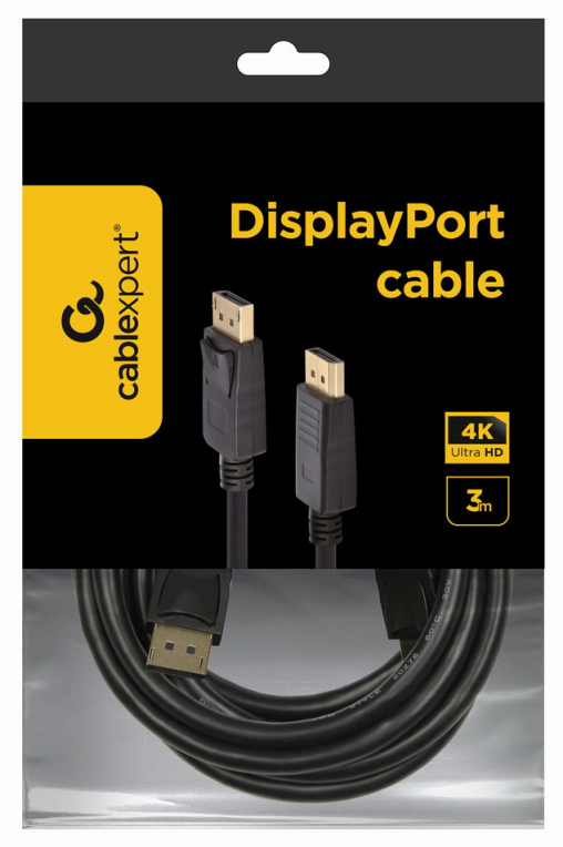 CABLE DISPLAYPORT GEMBIRD MACHO MACHO V1.2 4K 3M - detalle