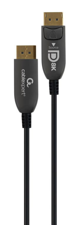 Gembird CC-DP8K-AOC-5M cable DisplayPort Negro