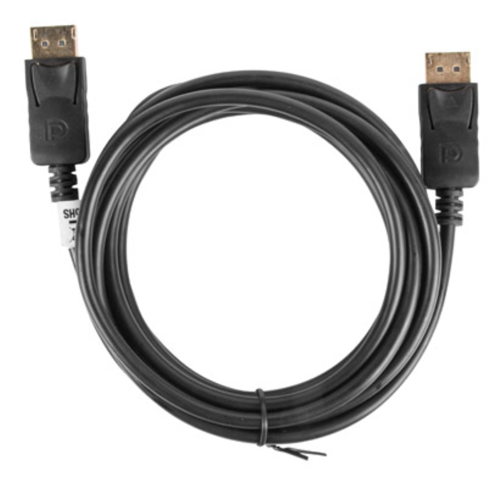 CABLE DISPLAYPORT LANBERG MACHO MACHO 4K 3M NEGRO - detalle