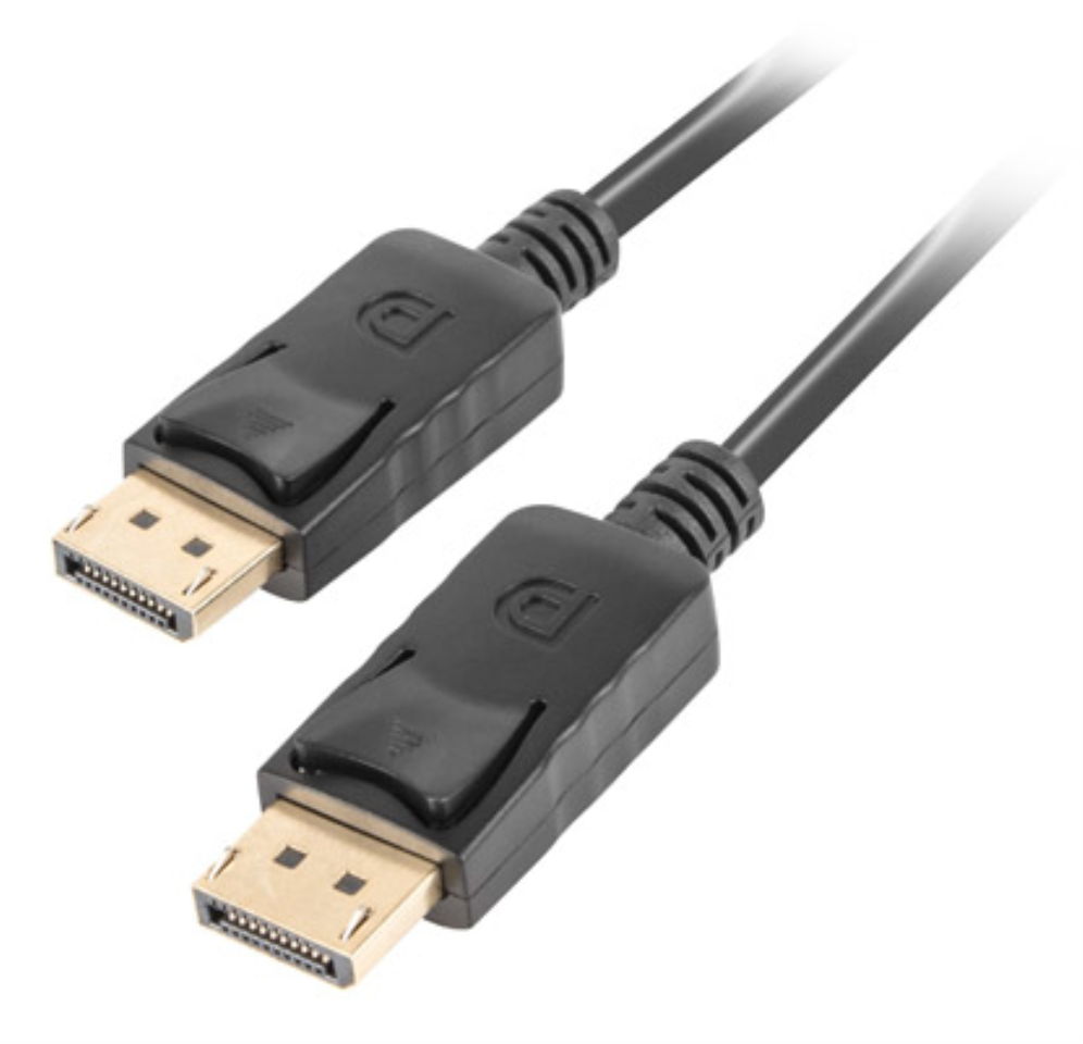 CABLE DISPLAYPORT LANBERG MACHO MACHO 4K 3M NEGRO - detalle