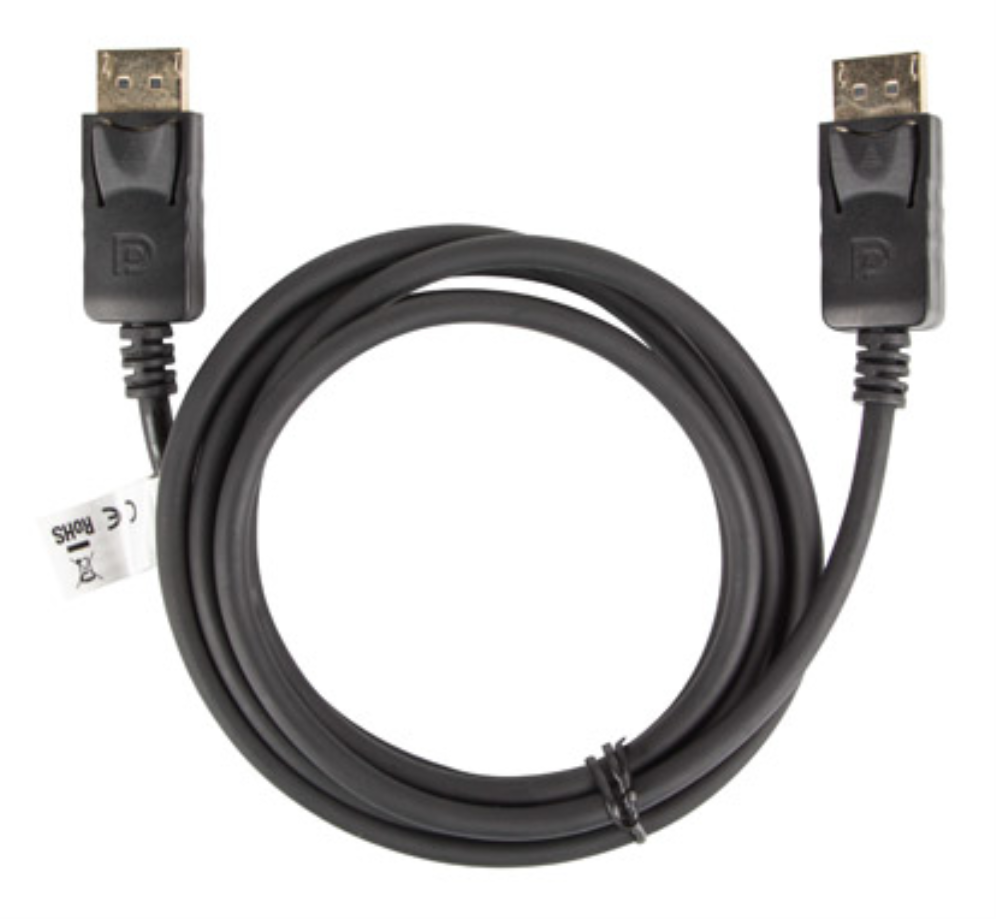 CABLE DISPLAYPORT LANBERG MACHO MACHO 4K NEGRO 1.8M - detalle