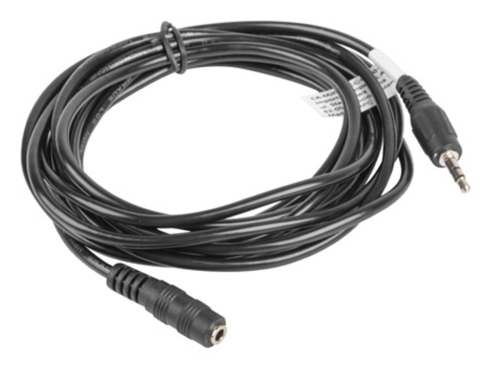 CABLE ESTEREO LANBERG JACK 3.5 MM MACHO/JACK 3.5MM HEMBRA 3M NEGRO