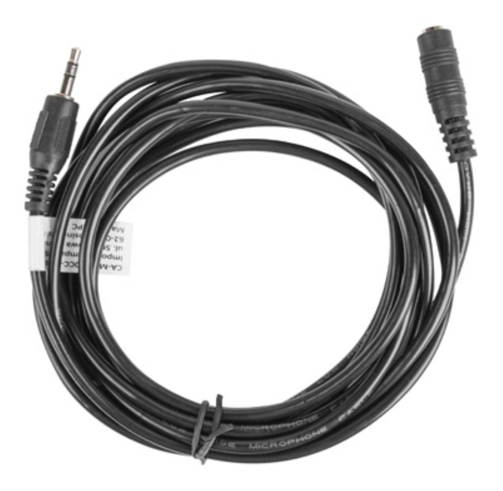 CABLE ESTEREO LANBERG JACK 3.5 MM MACHO/JACK 3.5MM HEMBRA 3M NEGRO - detalle