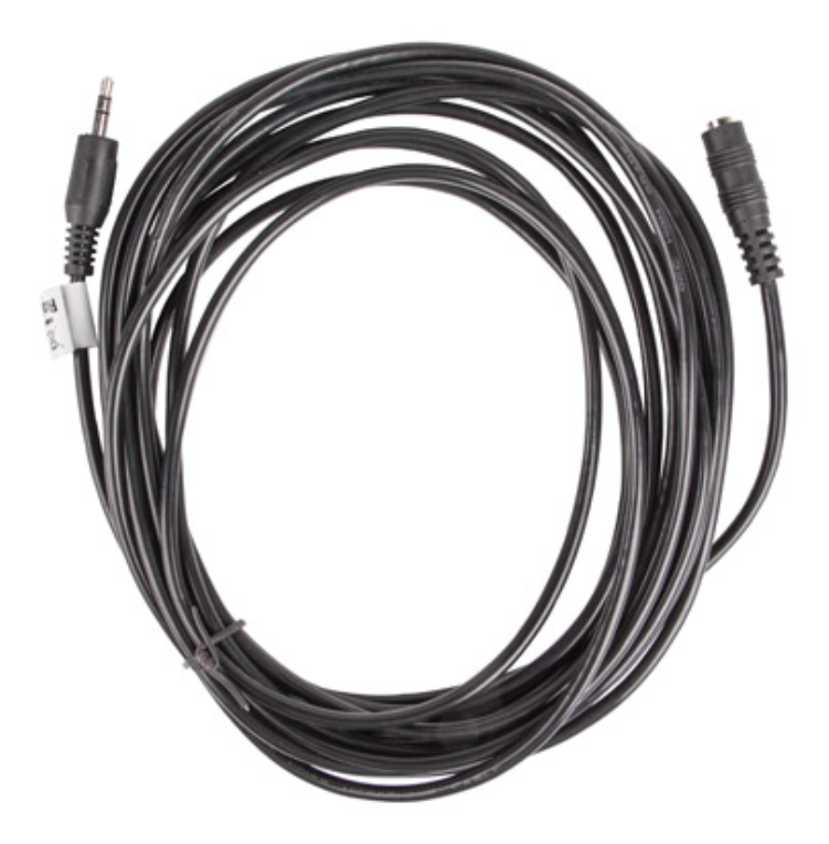 CABLE ESTEREO LANBERG JACK 3.5 MM MACHO/JACK 3.5MM HEMBRA 5M NEGRO - detalle