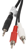 CABLE ESTEREO LANBERG JACK 3.5MM/2X RCA MACHO 5M