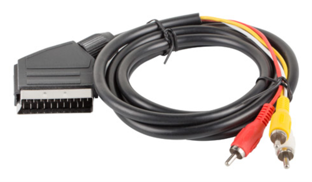 CABLE EUROCONECTOR LANBERG MACHO/3X RCA MACHO 1.8M - detalle