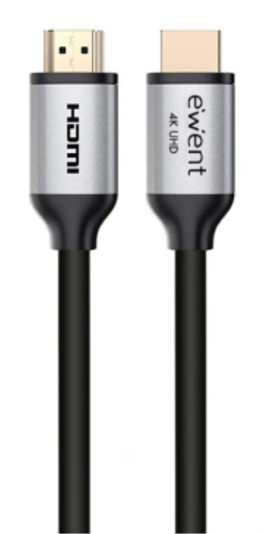 CABLE HDMI 2.0 EWENT PREMIUM HIGH SPEED CON ETHERNET NEGRO M/M 1,8M 4K 60HZ