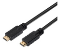 CABLE HDMI AISENS ALTA VELOCIDAD CON REPETIDOR A/M-A/M NEGRO 15M