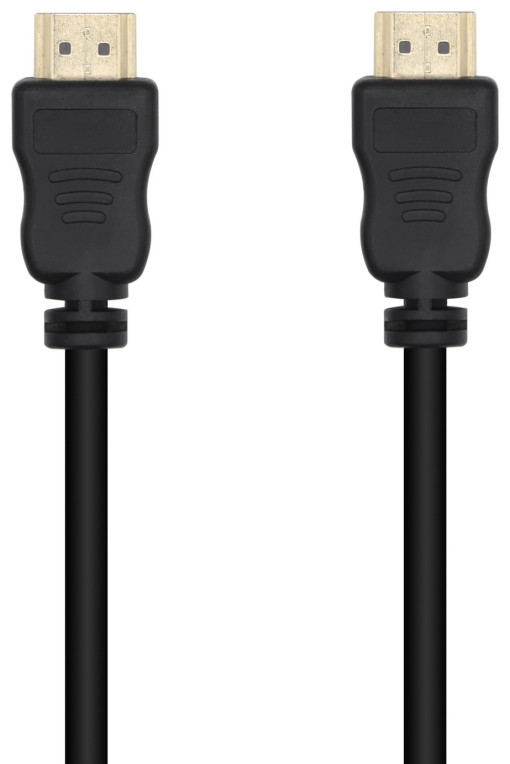 CABLE HDMI AISENS V1.4 ALTA VELOCIDAD 14+1 CCS A/M-A/M 1.0M NEGRO - detalle