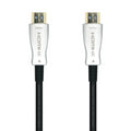 AISENS Cable HDMI V2.0 AOC Premium Alta Velocitat/HEC 4k@60Hz 18Gbps. A/MA/M. Negre. 20m