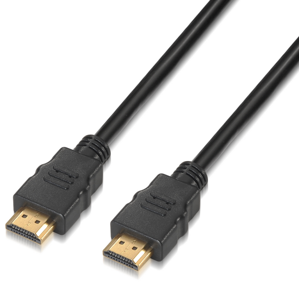 CABLE HDMI AISENS V2.0 PREMIUM 4K60HZ 18GBPS A/M-A/M NEGRO 1.0M