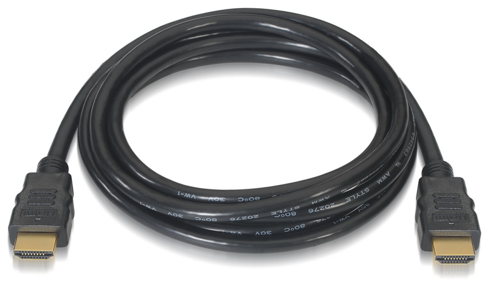 CABLE HDMI AISENS V2.0 PREMIUM 4K60HZ 18GBPS A/M-A/M NEGRO 1.0M - detalle