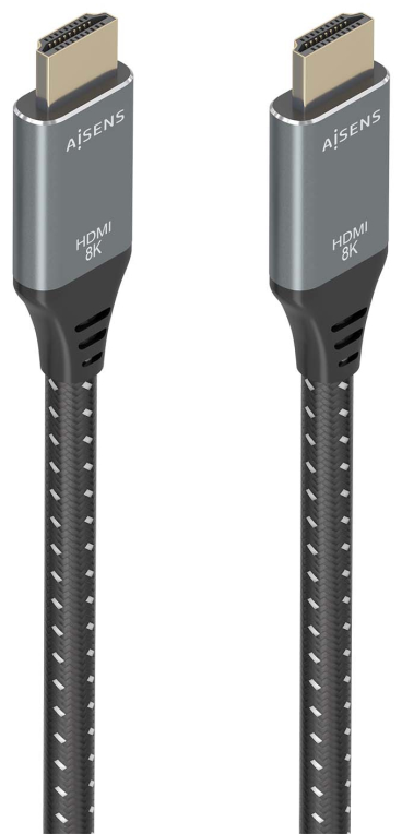 CABLE HDMI AISENS V2.1 ULTRA ALTA VELOCIDAD 8K@60HZ 48GBPS M/M 5.0M