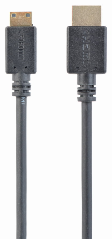 Gembird HDMI - mini HDMI. 3m cable HDMI HDMI tipo A (Estándar) HDMI Type C (Mini) Negro