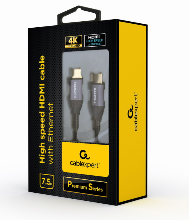 CABLE HDMI GEMBIRD ALTA VELOCIDAD MACHO-MACHO 7,5M - detalle