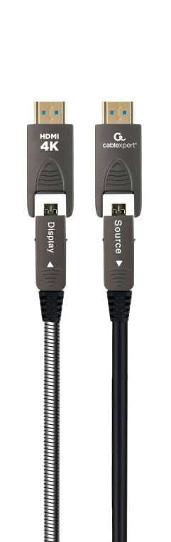 CABLE HDMI GEMBIRD D-A ALTA VELOCIDAD ETHERNET-"SERIE BLINDADA AOC" 10M - detalle