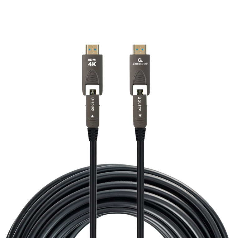 CABLE HDMI GEMBIRD D-A ALTA VELOCIDAD ETHERNET-"SERIE BLINDADA AOC" 10M - detalle