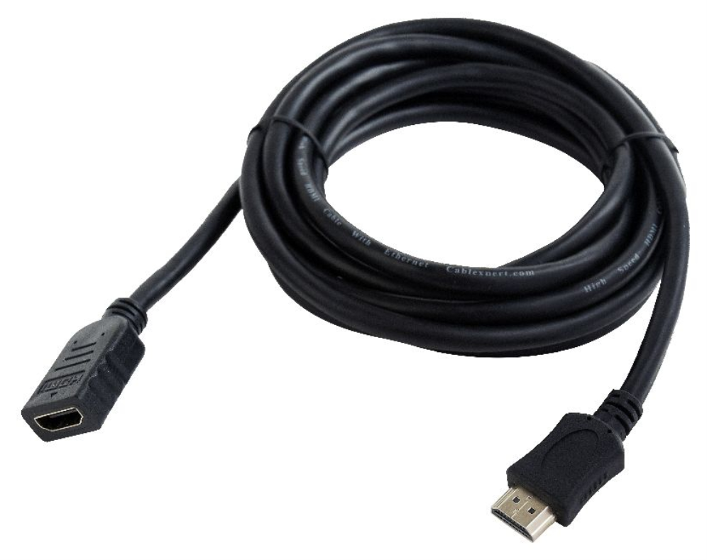 CABLE HDMI GEMBIRD EXTENSION MACHO HEMBRA V2.0 ALTA VELOCIDAD CON ETHERNET 4,5M - detalle