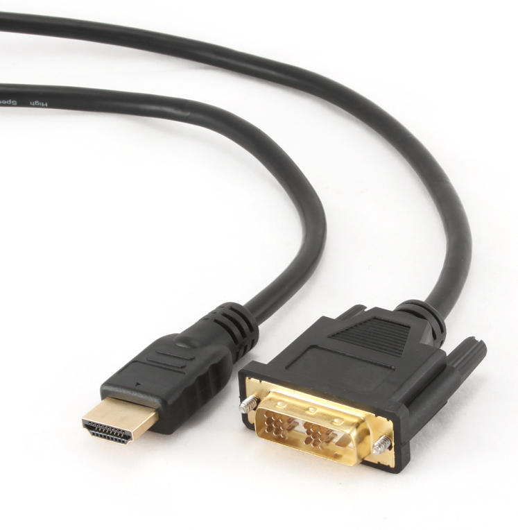 CABLE HDMI GEMBIRD HDMI A DVI MACHO MACHO 1,8M - detalle