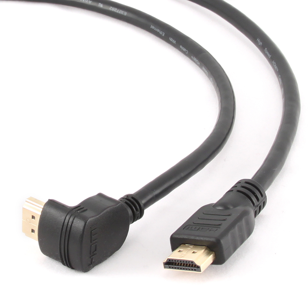 CABLE HDMI GEMBIRD MACHO MACHO 4K 3D 90 GRADOS 1,8M - detalle