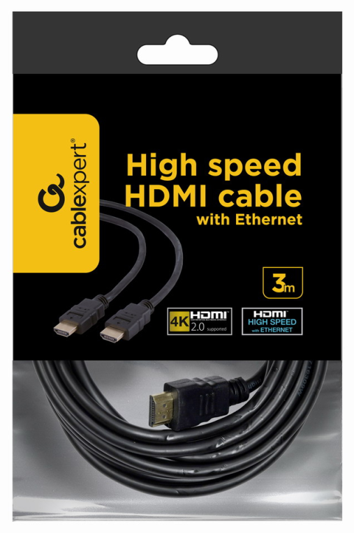 CABLE HDMI GEMBIRD MACHO MACHO V2.0 4K 4,5M - detalle