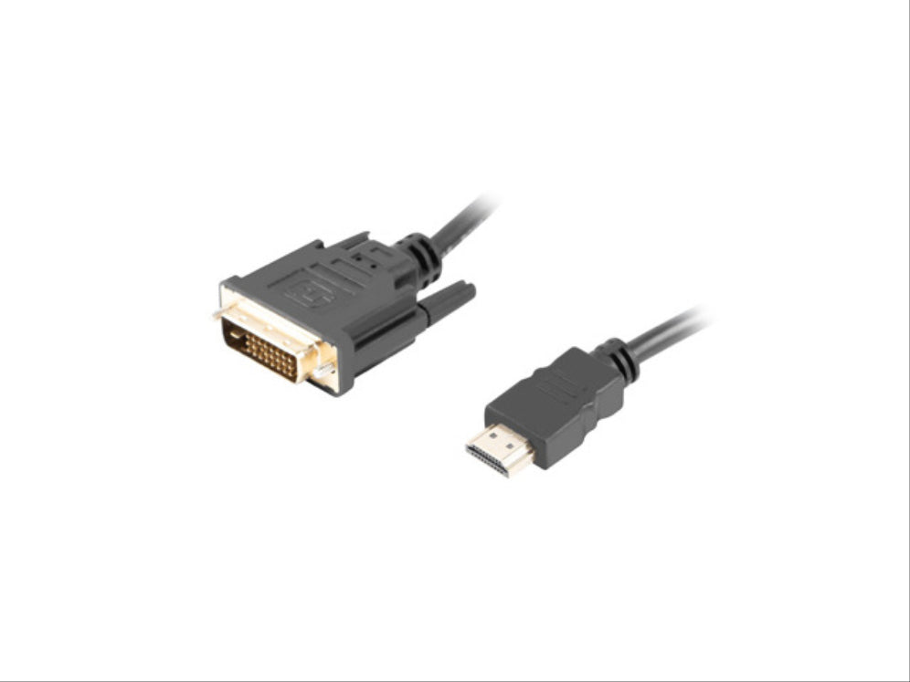 Lanberg CA-HDDV-20CU-0018-BK adaptador de cable de vídeo 1.8 m HDMI tipus A (Estàndard) DVI-D Negre