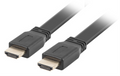 CABLE HDMI LANBERG MACHO/MACHO V2.0 4K PLANO 1.8M NEGRO
