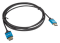 CABLE HDMI LANBERG MACHO/MACHO V2.0 4K SLIM 1M NEGRO