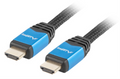CABLE HDMI LANBERG MACHO/MACHO V2.0 CU 4K PREMIUM 3M NEGRO