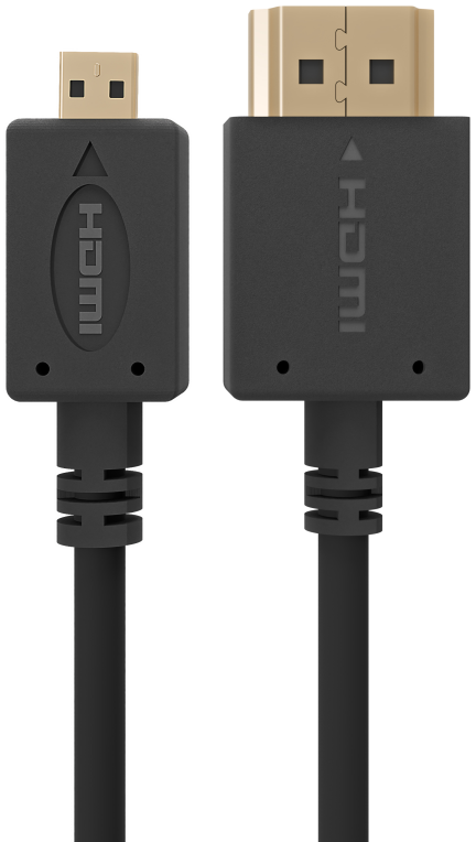 CABLE HDMI/MICRO HDMI M/M 4,5M GOLD - detalle