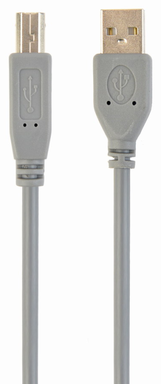 CABLE IMPRESORA GEMBIRD USB 2.0 B 1,8M GRIS