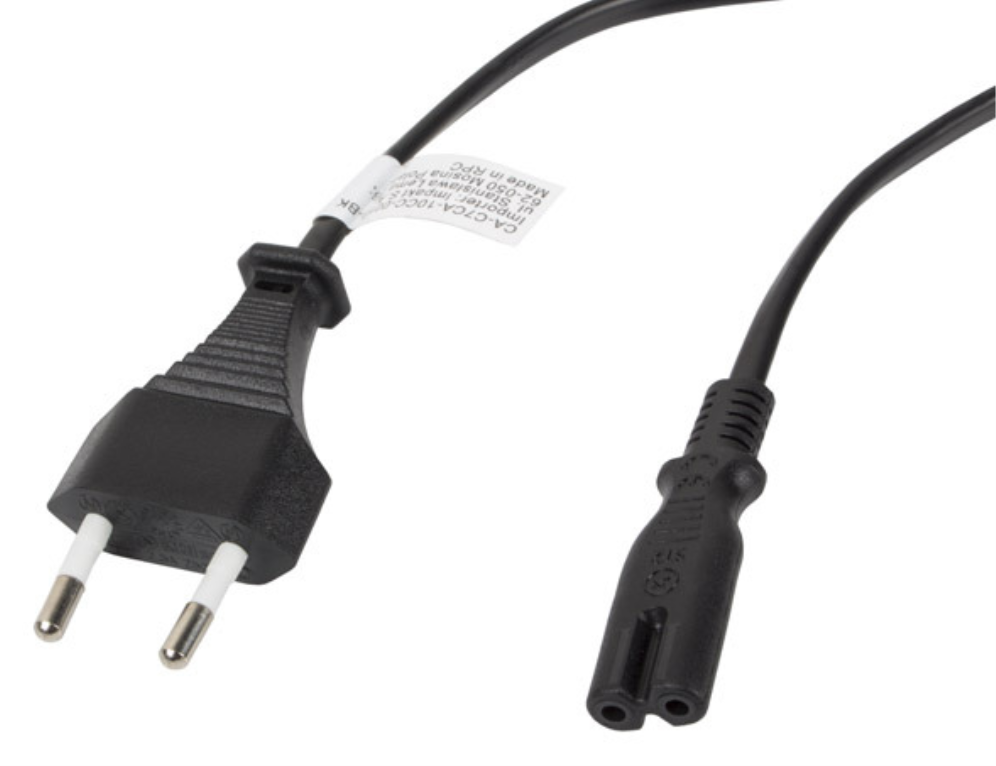CABLE LANBERG DE ALIMENTACION OCHO CEE 7/16 A IEC320 C7 NEGRO 3M