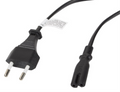 CABLE LANBERG DE ALIMENTACION OCHO CEE 7/16 A IEC320 C7 NEGRO 3M