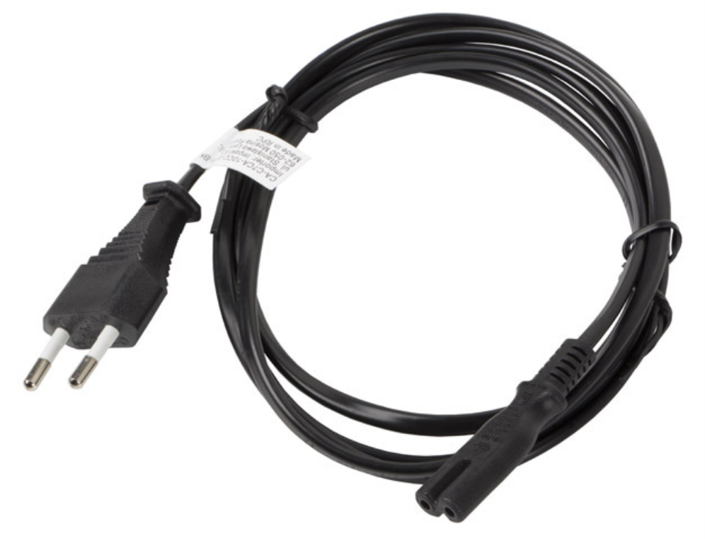CABLE LANBERG DE ALIMENTACION OCHO CEE 7/16 A IEC320 C7 NEGRO 3M - detalle