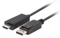 CABLE LANBERG DISPLAYPORT A HDMI MACHO-MACHO 1.8M