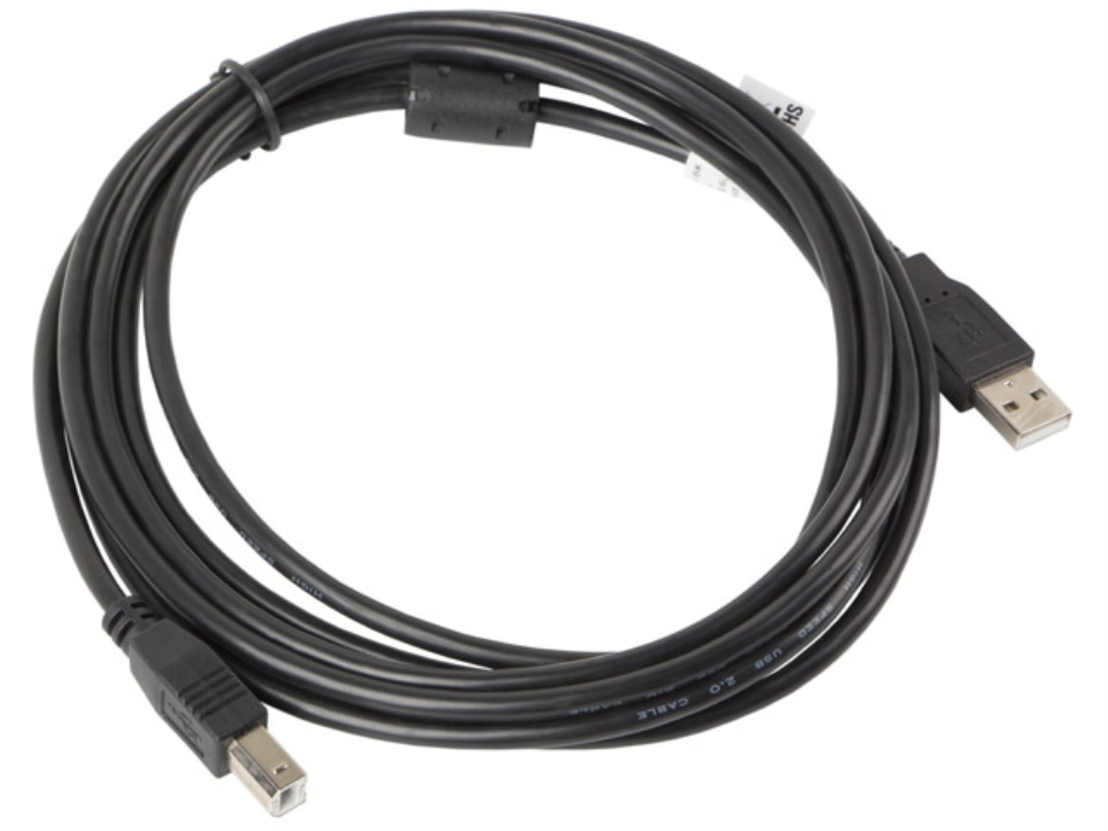 CABLE LANBERG IMPRESORA USB MACHO A USB MACHO FERRITA NEGRO 3 M - detalle