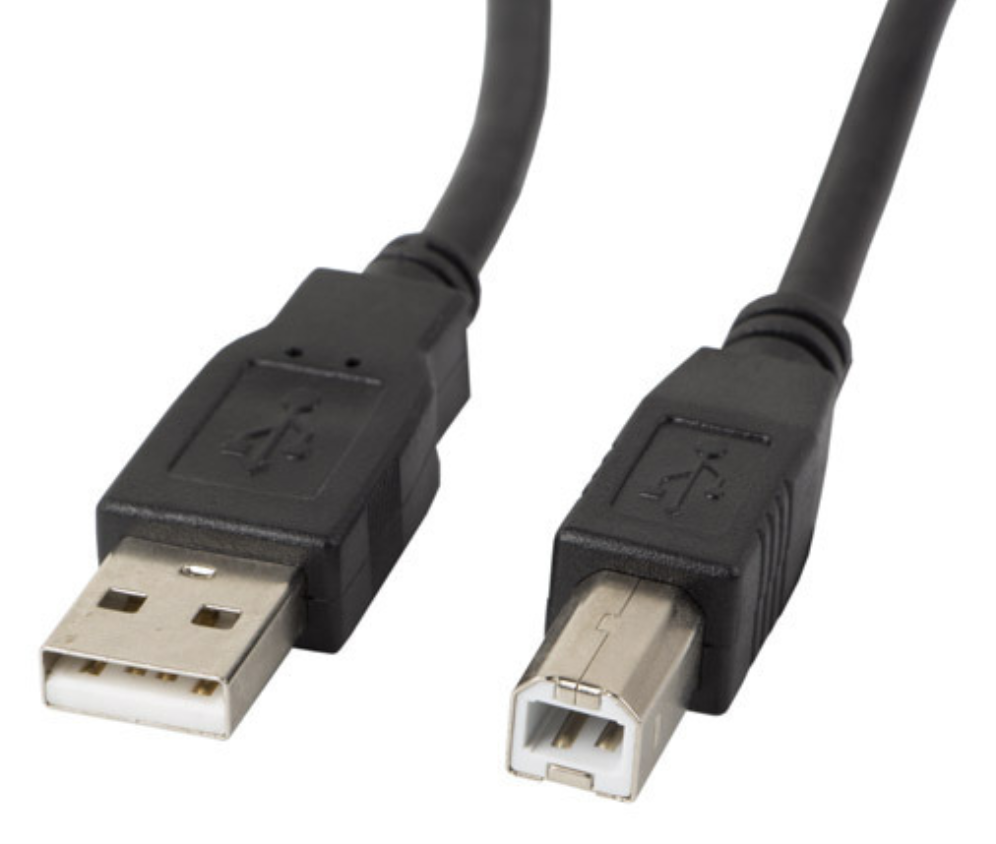 CABLE LANBERG IMPRESORA USB MACHO A USB MACHO NEGRO 0.5 M
