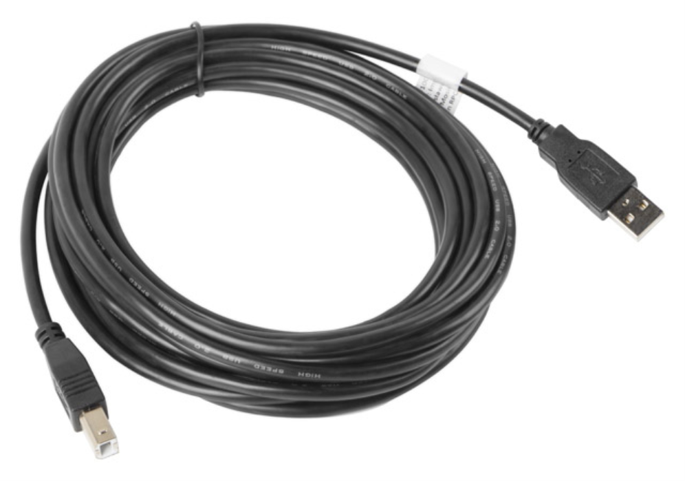 CABLE LANBERG IMPRESORA USB MACHO A USB MACHO NEGRO 5 M - detalle