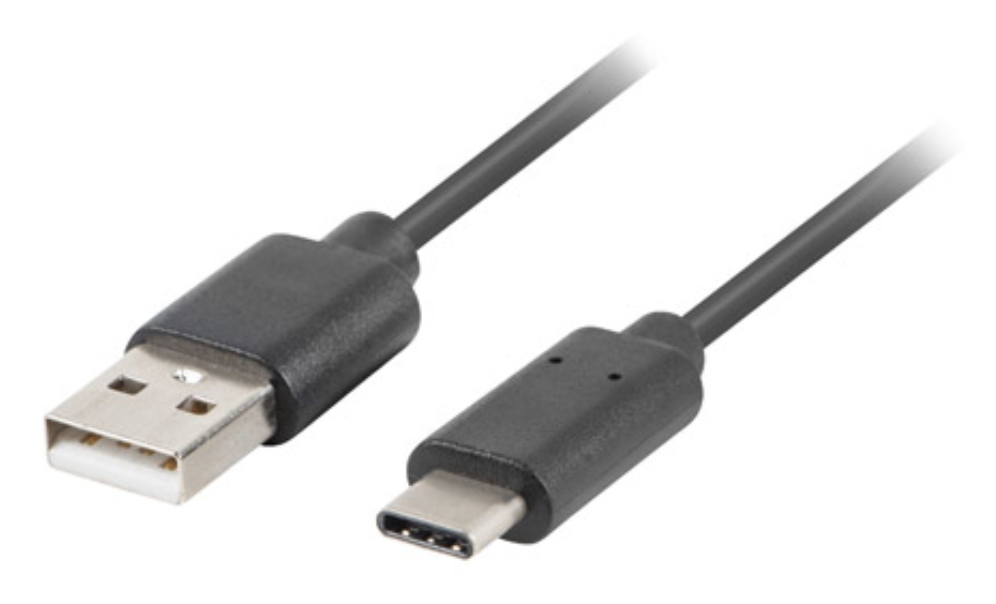 CABLE LANBERG USB C MACHO A USB A 2.0 MACHO 3M QC 3.0 NEGRO - detalle