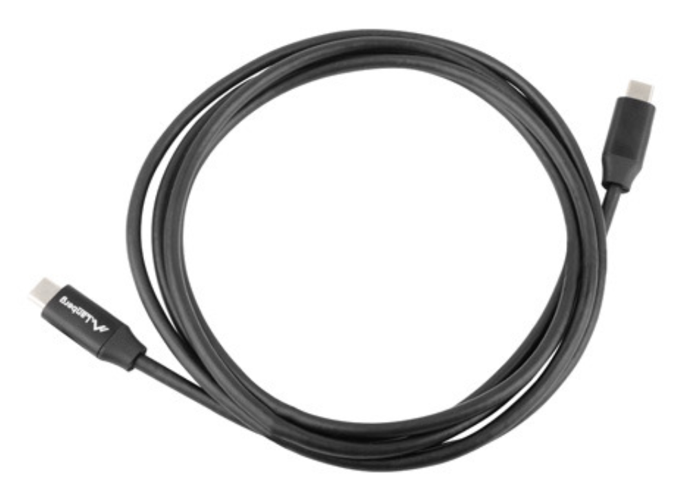 CABLE LANBERG USB C MACHO/MACHO 1M QUICK CHARGE 4.0 NEGRO - detalle