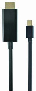 CABLE MINI DISPLAYPORT A HDMI 4K GEMBIRD, 1,8 M