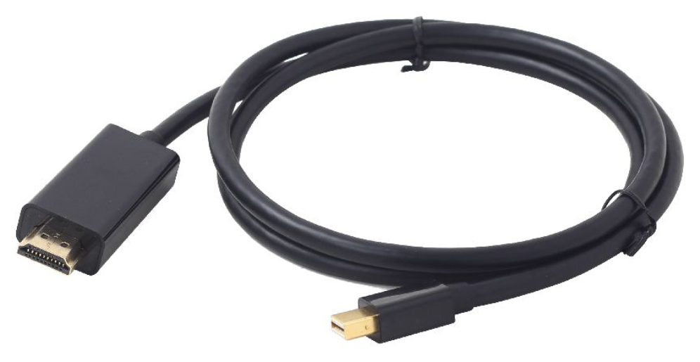 CABLE MINI DISPLAYPORT A HDMI 4K GEMBIRD, 1,8 M - detalle