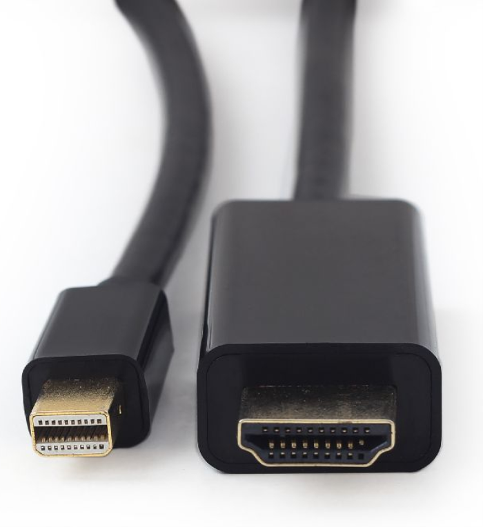 CABLE MINI DISPLAYPORT A HDMI 4K GEMBIRD, 1,8 M - detalle
