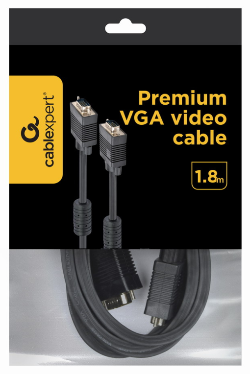 CABLE MONITOR GEMBIRD VGA-D MACHO MACHO 1,8M - detalle